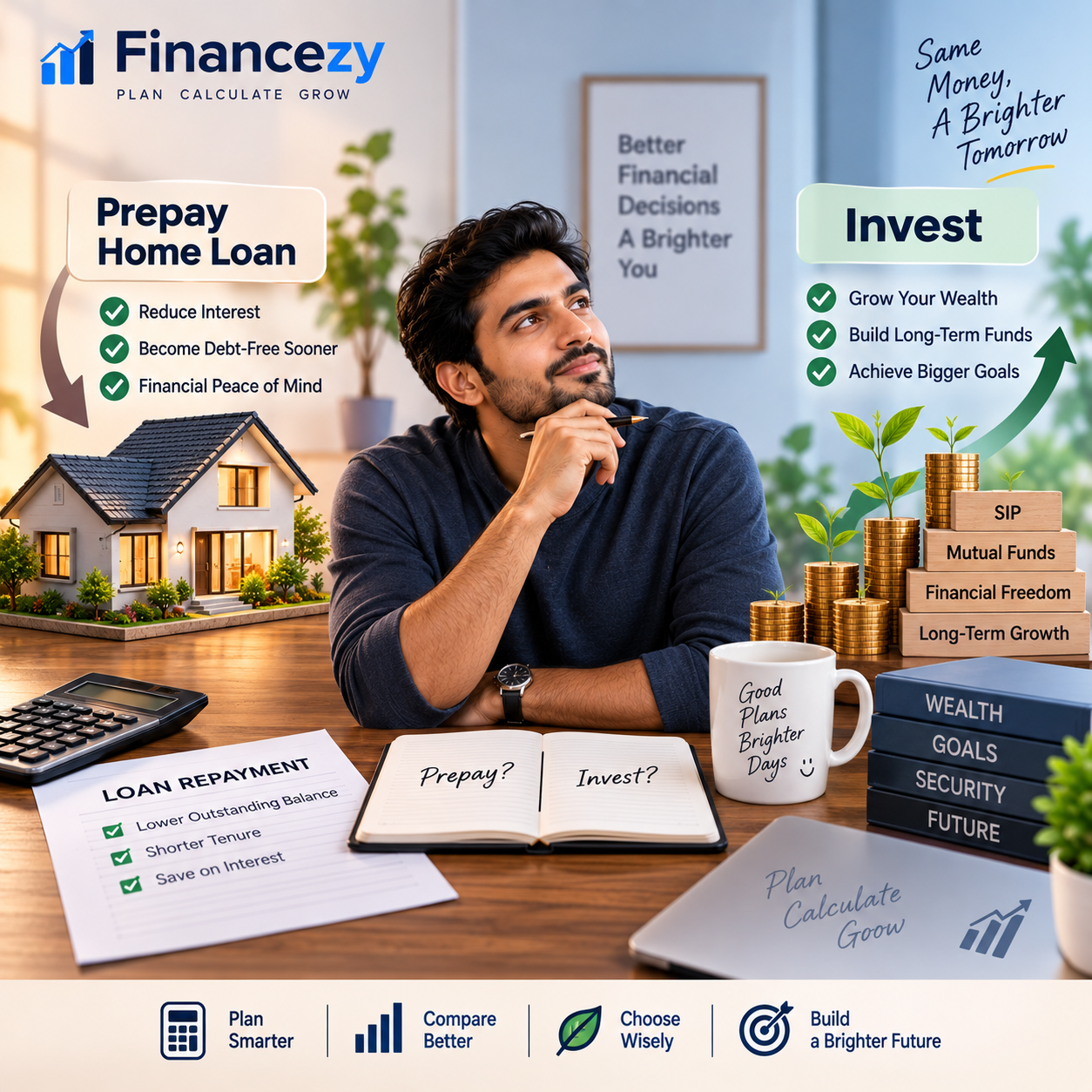 Home Loan Prepayment vs Investing: What Should You Do With Extra Money?
